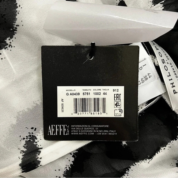 New Philosophy Di Lorenzo Serafini Zebra Dress - Picture 14 of 15